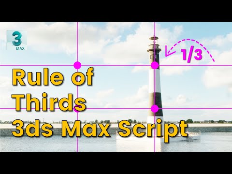 Image Comp Heplper 3ds Max Script - Rule Of Thirds | Eris Graphic