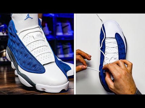 How To Lace Air Jordan 13 (3 EASY WAYS Tutorial)