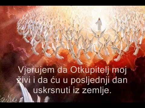 Vjerujem da Otkupitelj moj živi