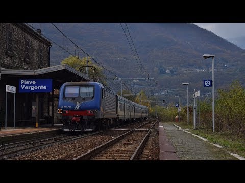 Stazione di Pieve Vergonte: Treno Regionale, Arrivo e Partenza