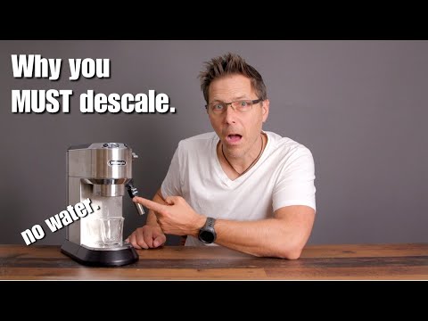 Delonghi Dedica Teardown & Scale Declogging & Descaling How To!