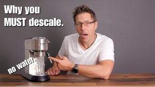 Delonghi Dedica Teardown & Scale Declogging & Descaling How To!
