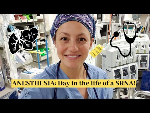 Day in the Life of a Student Registered Nurse Anesthetist (SRNA) Video