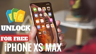 Unlock iPhone XS Max - SIM Unlock Carrier iPhone XS Max