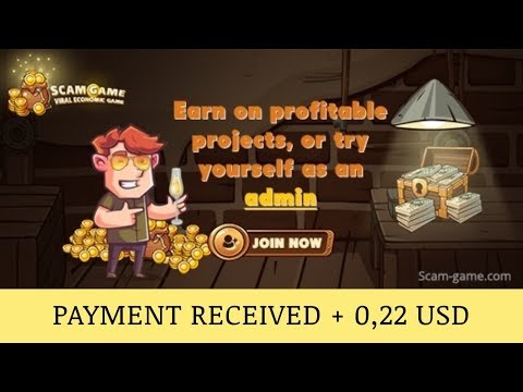 Scam Game отзывы 2019, mmgp, платит, Payment Proof + 0,22 USD