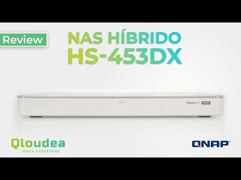 Servidor NAS Híbrido con cache M.2 - QNAP HS-453DX