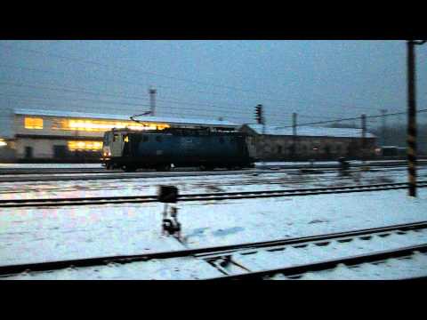 Posun lokomotivy ČD 162.046 - Chomutov, 21. 1. 2013
