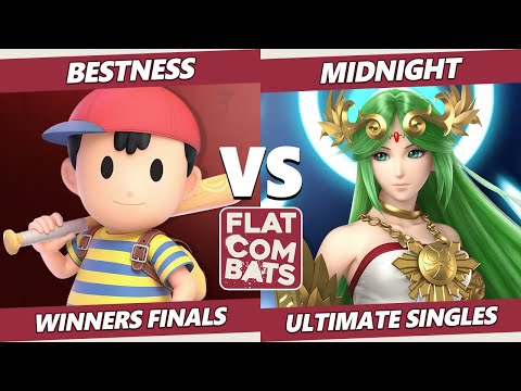 Flat Combats 4 Winners Finals - BestNess (Ness) Vs. Midnight (Palutena) SSBU Smash Ultimate