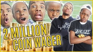 2 MILLION COIN WAGER CAUSES EMOTIONAL ROLLER COASTER! - MUT Wars Ep.64 | Madden 17 Ultimate Team