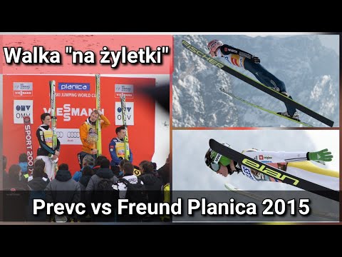 WALKA "NA ŻYLETKI" - Prevc vs Freund - Planica 2015 - Kącik Historyczny #33