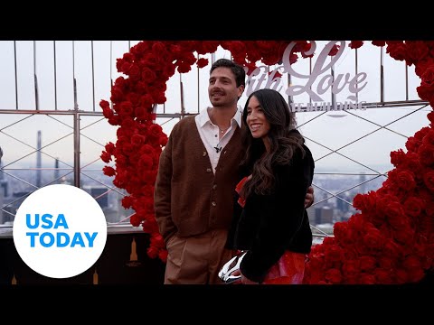Valentine's Day contest winner meets USA TODAY reporter in NYC | USA TODAY