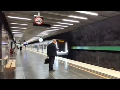 Sweden,Stockholm, Bergshamra Metro Station | Tunnelbana 