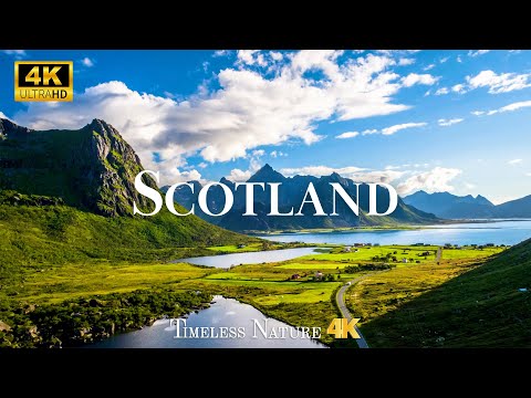 Scotland Nature Relaxing Movie 4K - Beautiful Relaxing Music - Wonderful Nature