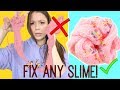 How To FIX ANY SLIME!🔥 Tips & Tricks To NEVER Make A BAD SLIME AGAIN!