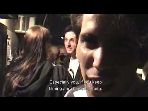 CHARLIE MEGIRA chatting @The Patiphone Club, Tel Aviv, 2003