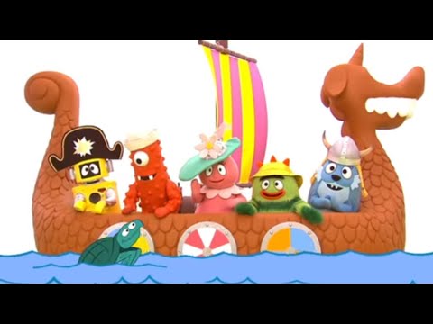 Yo Gabba Gabba em Português - Praia na Ilha | Episódios Completos | canções para crianças