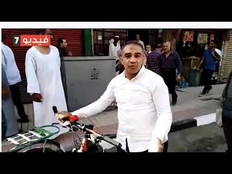 فيديو محافظ القاهرة عن افتتاح مسارات دراجات وسط البد