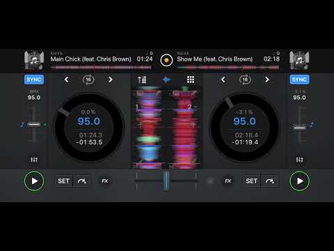 Show me x main chick - Chris brown overlapped 