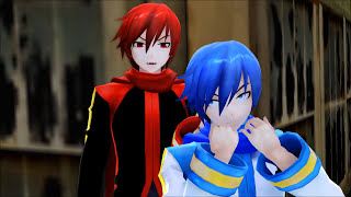 【MMD】Akaito x Kaito - For Your Entertainment (Yaoi warning)