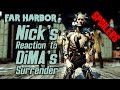 Fallout 4 Far Harbor - Nick's Reaction to DiMA's Surrender *SPOILERS*