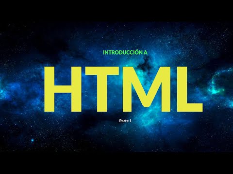 Desarrollo web. HTML parte 1