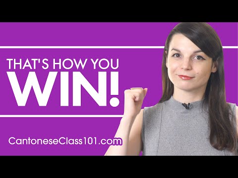 4 Easy Ways to Win While Learning Cantonese