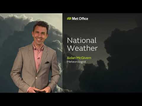 09/05/23 – Showers and thundery activity – Afternoon Weather Forecast UK – Met Office Weather