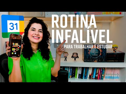 ROTINA INFALÍVEL PARA TRABALHAR E ESTUDAR | Laura Amorim