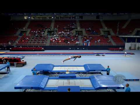 DAVYDENKO Anton (UKR) - 2017 Trampoline Worlds, Sofia (BUL) - Qualification Trampoline Routine 1