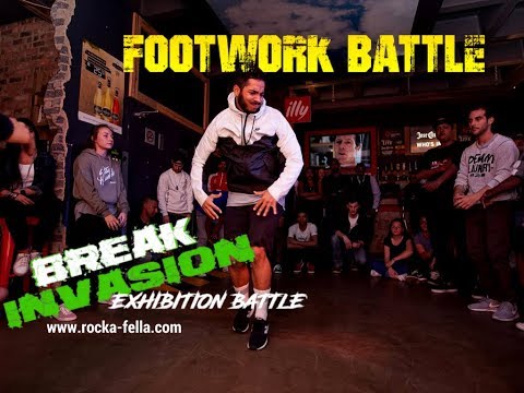► .Break Invasion Exhibition Battle ◄ Footwork Battle  LSG vs Flip