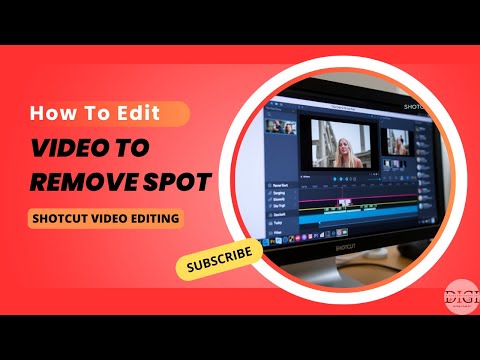 How to Edit Video and Remove a Spot | Shotcut
