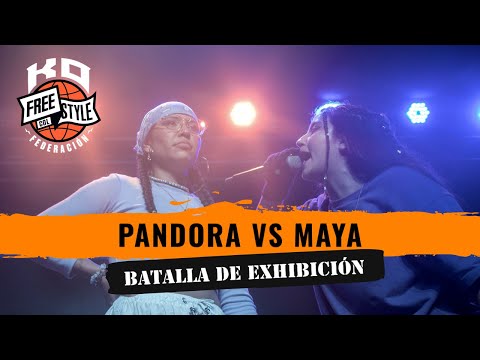 PANDORA vs MAYA | Batalla de exhibición | KO Federación | Play offs