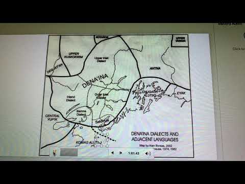 Dena'ina Dialects