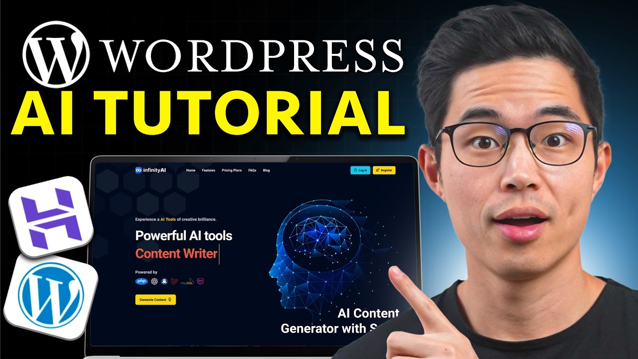 WordPress AI Tutorial - Build a Pro Website with AI in 15 Minutes