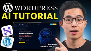 WordPress AI Tutorial - Build a Pro Website with AI in 15 Minutes