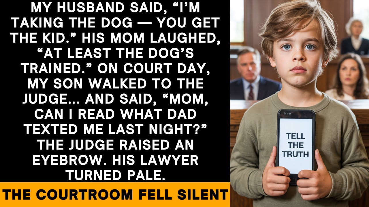 He Said, “You Get the Kid.” Then My Son Read His Text in Court—and Everyone Went Silent