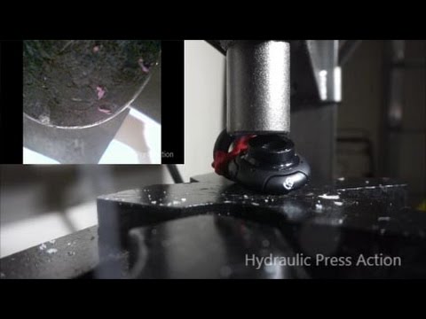 Crushing Streaming camera with Hydraulic Press! Video