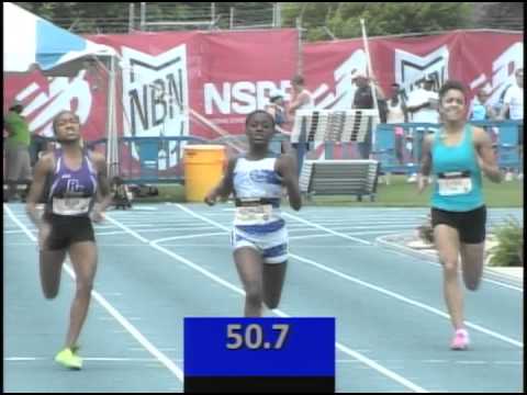 Girls 400m Championship Section 1 - New Balance Nationals Outdoor 2013