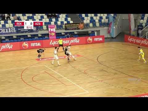 Młodzieżowe Mistrzostwa Polski U-19 - 1/4 finału - Rekord Bielsko-Biała - AZS UEK Kraków 2-1 (skrót)