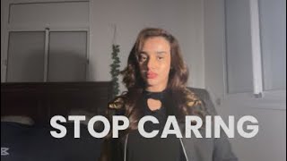 Live for yourself not for others.