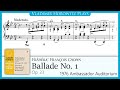 Chopin: Ballade No. 1, Op. 23 (Unreleased version) [Horowitz 1976]