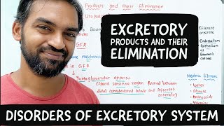 Disorders of Excretory system | Excretory products and their elimination