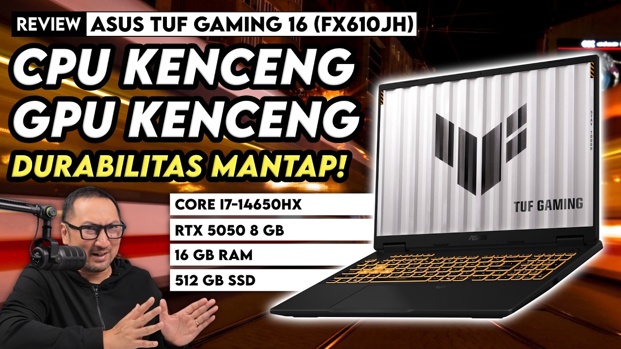 Laptop Gaming Paling Worth It dari TUF? Review ASUS TUF Gaming 16 (FX610JH)