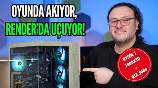 Hem oyun hem iş için en iyi OEM  paketi: İtopya'nın 7800X3D + Asus RTX