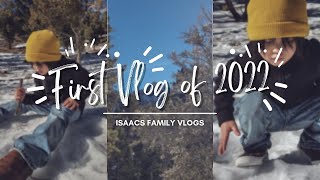 FIRST VLOG OF 2022 - IKEA Restaurant & Mount Charleston | Isaacs Family Vlogs