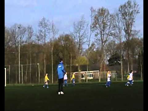 SDV Barneveld F7 - Nunspeet F8 (14-04-2012)