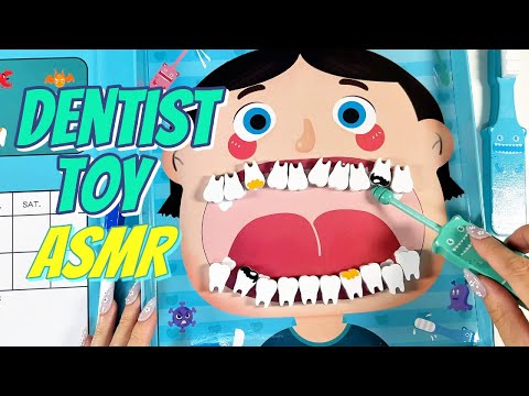Dentist Toy ASMR 🦷✨ Cavity Clean & Brush!