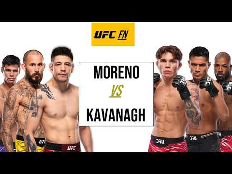 Breaking Down Every Fighter On UFC FN Moreno vs Kavanagh (And Predictions)