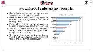 Emission of Carbon Dioxide from Energy consumption in Developed and Developing Countries