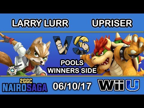 2GGC: Nairo Saga - MSF | Larry Lurr (Fox) Vs. UpRiser (Bowser) - Pools Winners Side